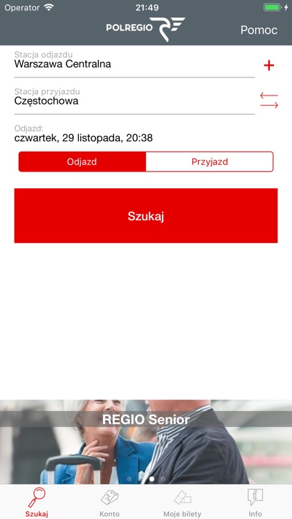 POLREGIO - bilety PKP online