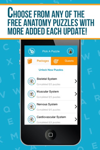 Anatomy Word Search Pro screenshot 2