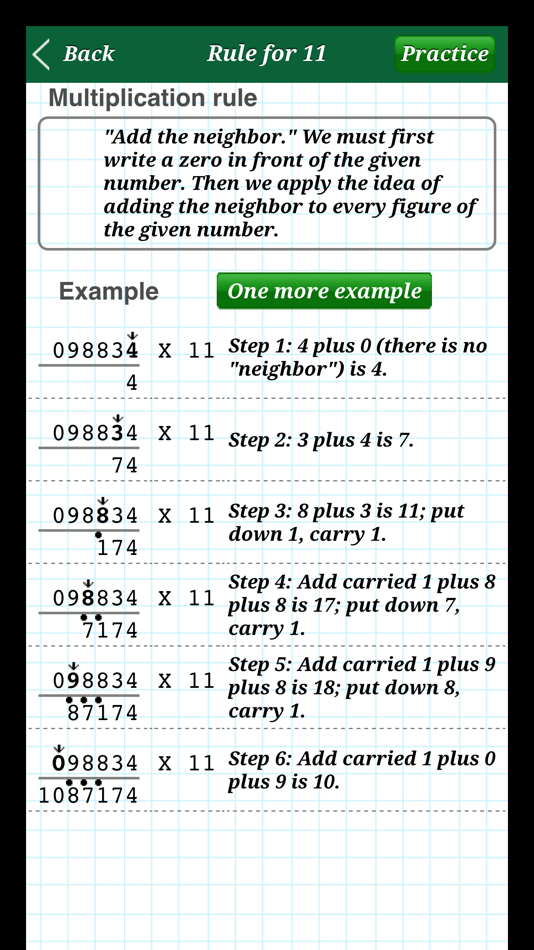 #3. Mental Multiplication Tricks (iOS) 由: Alexander Mokrushin
