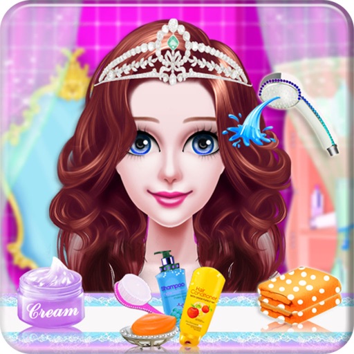 Royal Princess Spa Salon DressUp at Valentines Day iOS App