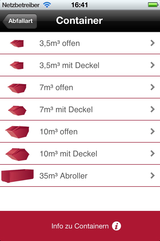 Osterried Container App screenshot 3