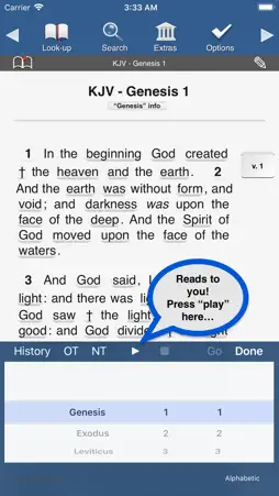 Touch Bible: KJV screenshot 1
