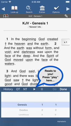 Touch Bible: KJV screenshot 1