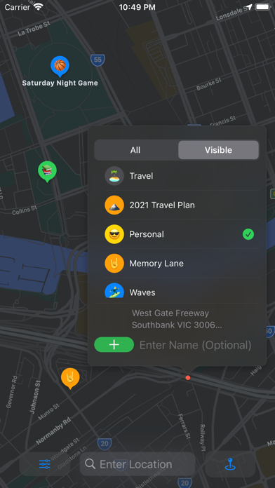 Journal Mapper Screenshot