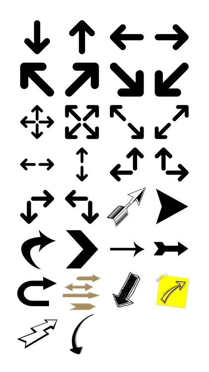 Arrow Sticker Pack!