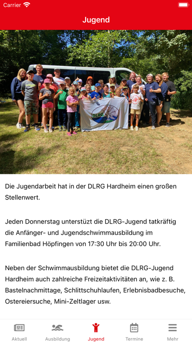 DLRG Hardheim Screenshot