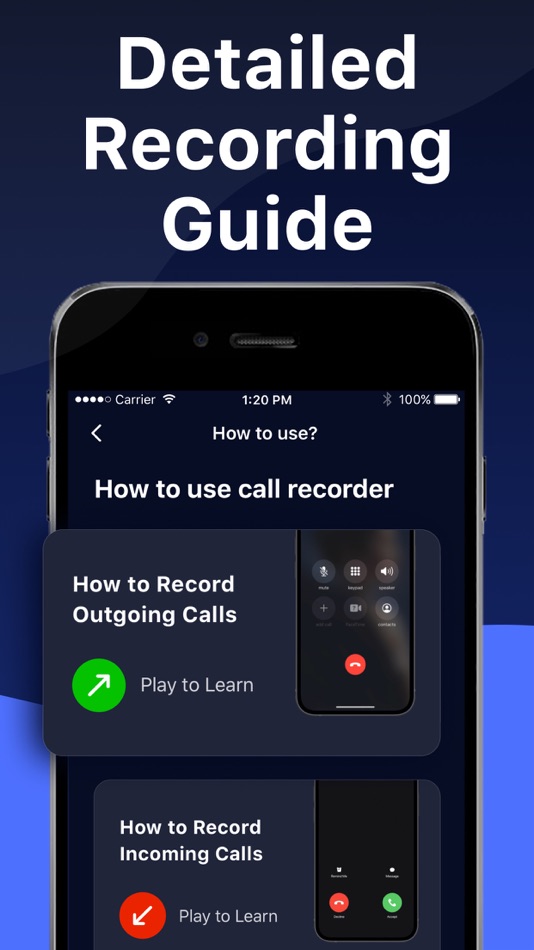 #6. Call Recorder: Recording App. (iOS) بواسطة: TouchRemix Limited