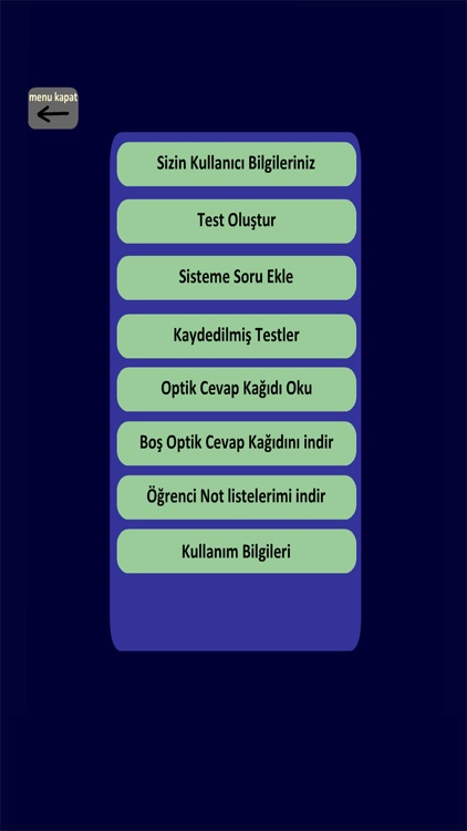Test Oluştur