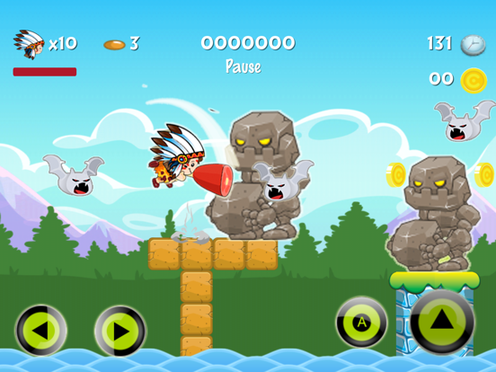 Screenshot #5 pour Super Neanderthal : The Heroes Of Run World Game