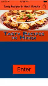 Tasty Recipes in Hindi  Ebooks screenshot #1 for iPhone