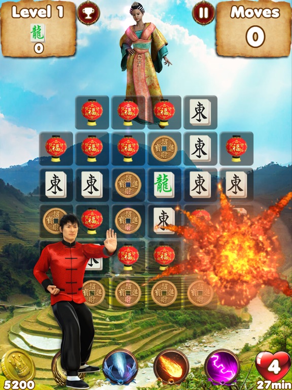 Screenshot #4 pour Chinese New Year - mahjong tile majong games free