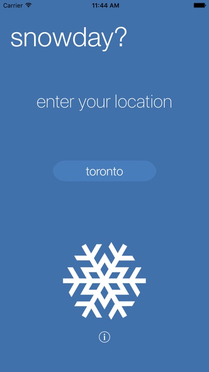 The Snowday App