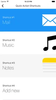 shortcuts (quick open) iphone screenshot 3