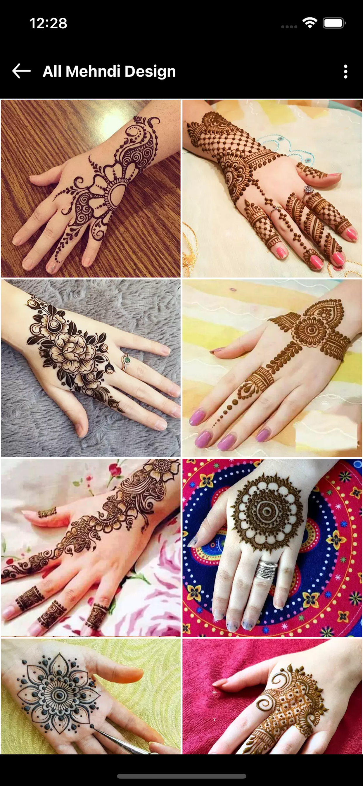 Modern Menhdi Design