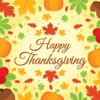 Thanksgiving Stickers - celebrate with funny image
