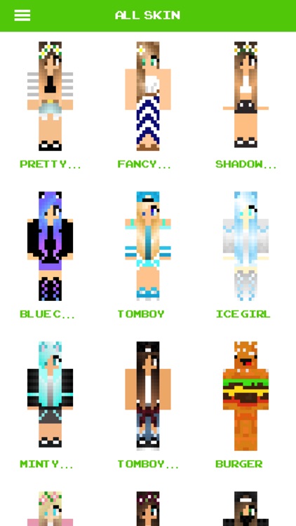 Girl Skins For Minecraft - Huge of skin gaming