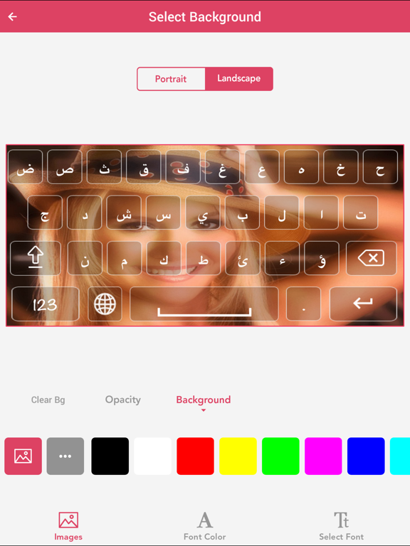 Arabic Keyboard - Arabic Input Keyboard iPad screenshot 3 - Utilities app