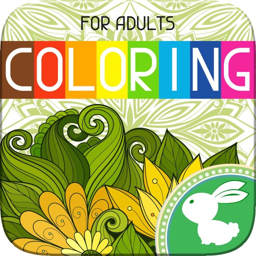 Adults Coloring Book Color Pigment Therapy Pages icon