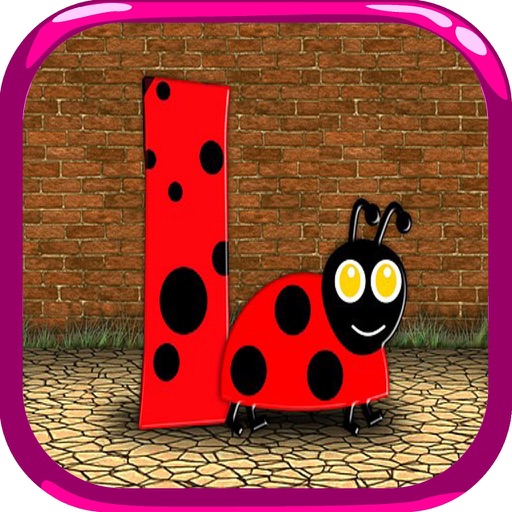 ABC Easy Learning Alphabet English Words Kid Game iOS App