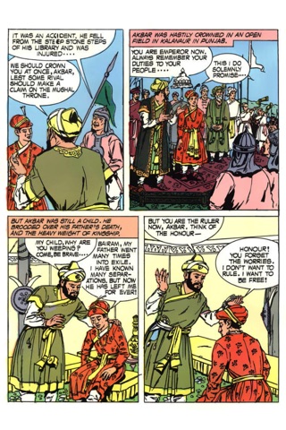 Akbar -  Amar Chitra Katha Comics screenshot 3