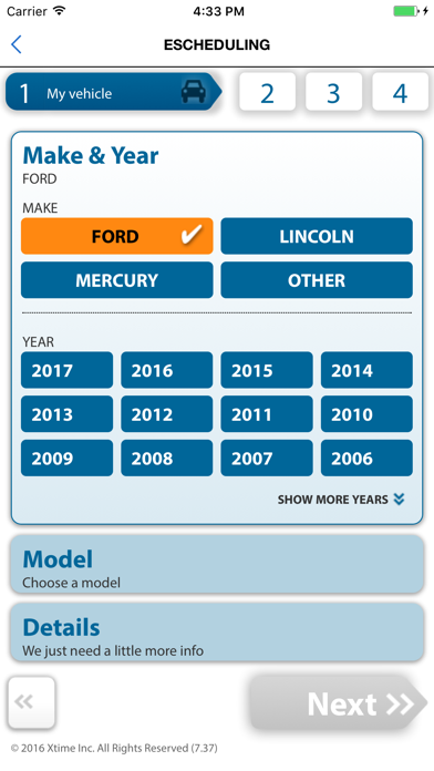 Gene Messer Ford Lubbock iPhone screenshot 5 - Shopping app