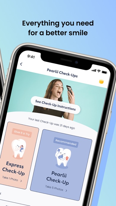 Pearlii: Home dental check-ups Screenshot