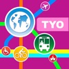 Tokyoシティマップス - ニューヨークを TYO を MRT,Bus,Travel Guides - iPadアプリ