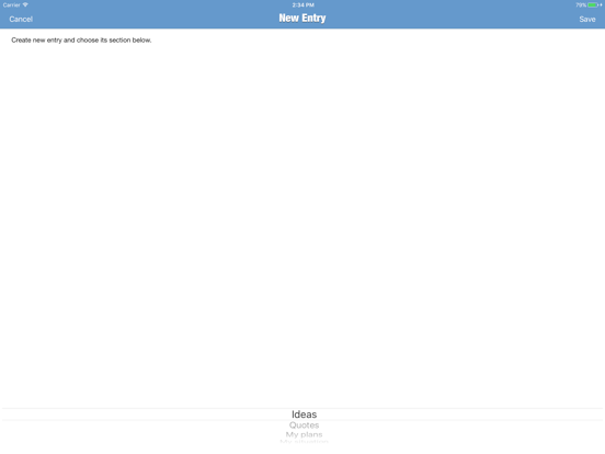 Stream Journal iPad screenshot 4 - Productivity app