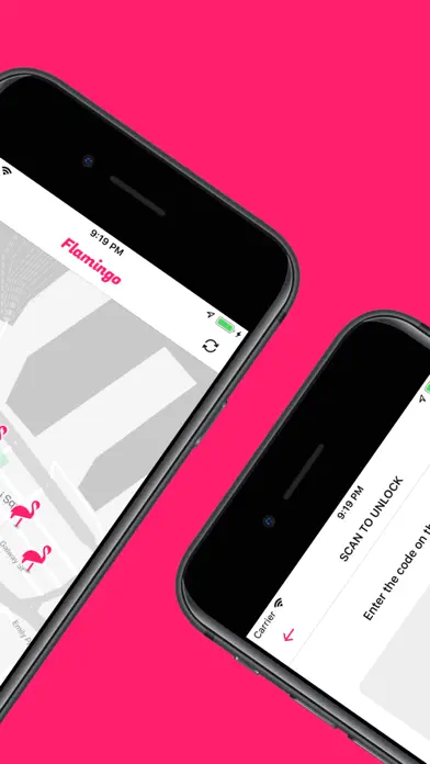Flamingo Scooters App Store screenshot 2