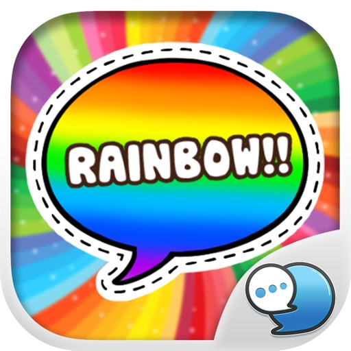 Everything is Rainbow Stickers for iMessage icon