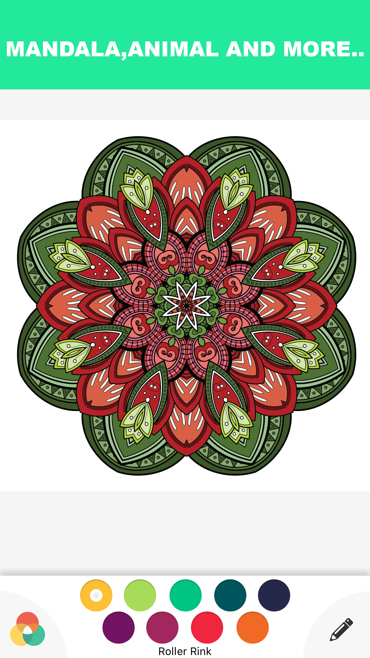 Color Therapy Adult : Coloring Book for Adults screenshot 4