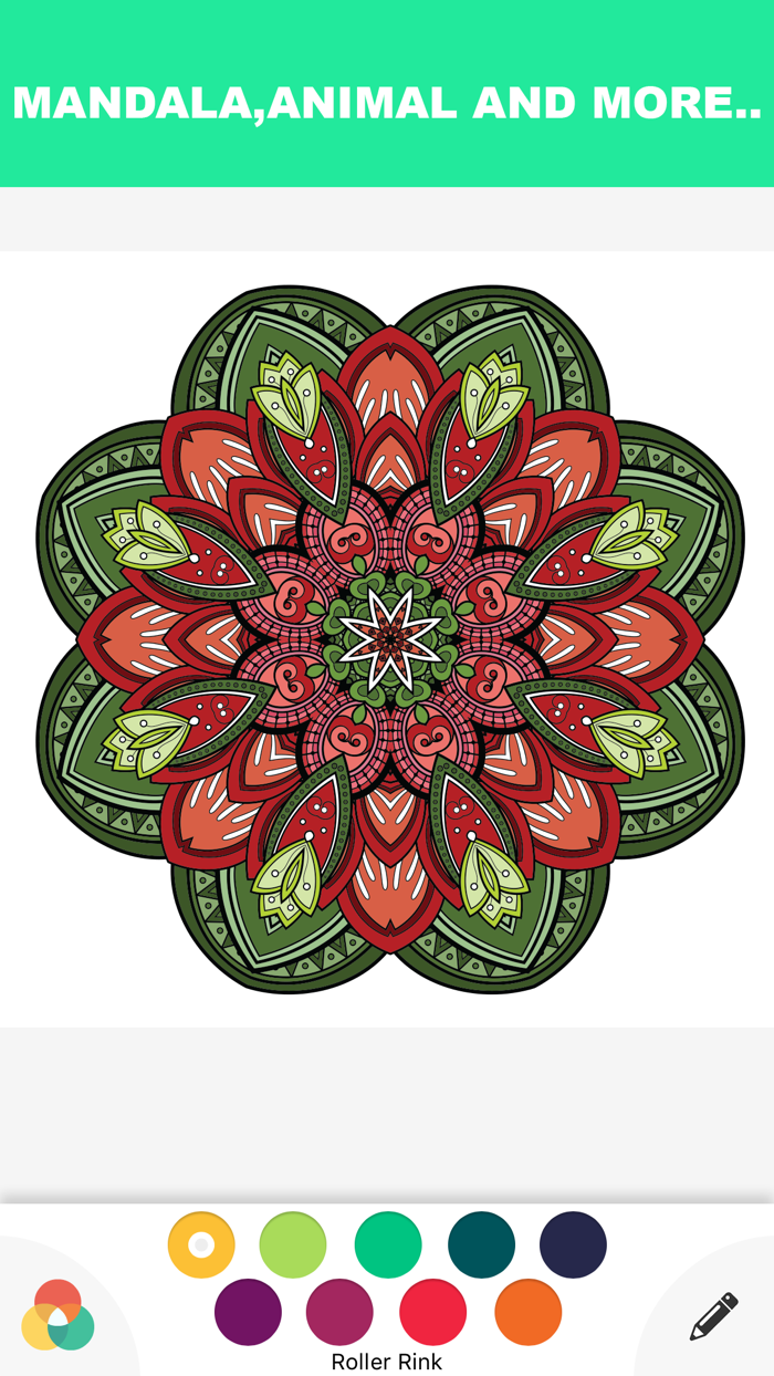 Color Therapy Adult  Coloring Book for Adults