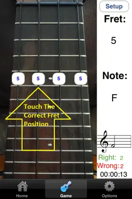 Game screenshot Ukulele Fretboard Addict apk