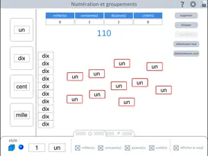 Numération et groupement screenshot 4
