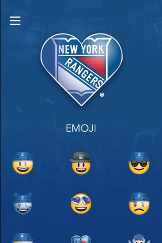 New York Rangers Emoji Keyboard screenshot 2