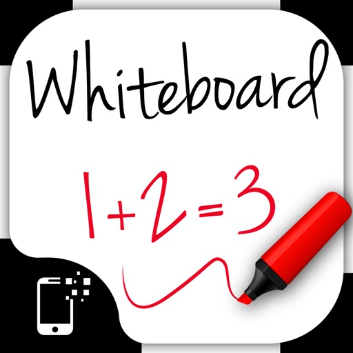 Whiteboard junior doodle pad icon