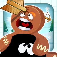 Gingerbread Stickman Bow and Arrow Shooting Showdown