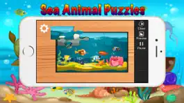 Game screenshot Sea Animal Jigsaw Puzzles for Toddlers Kids Games mod apk