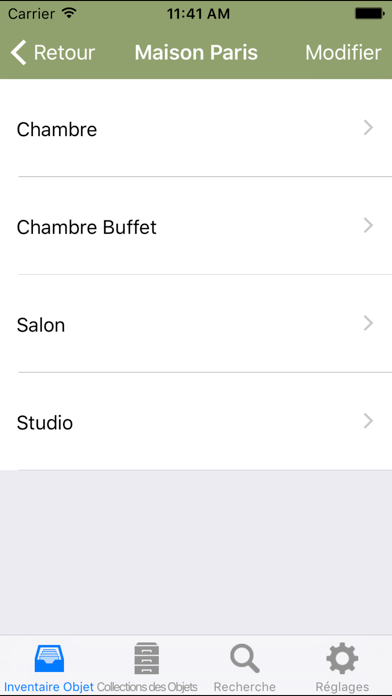 Screenshot #2 pour Inventaire de la Maison