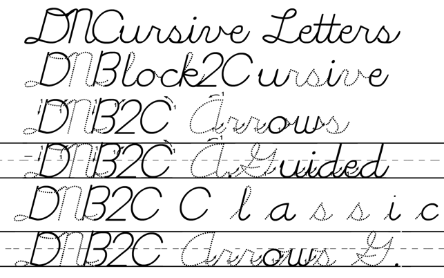 DN Cursive Fonts(圖2)-速報App