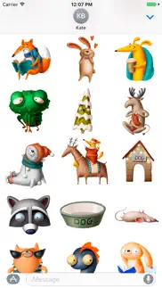 funny cute animals - emojis iphone screenshot 1