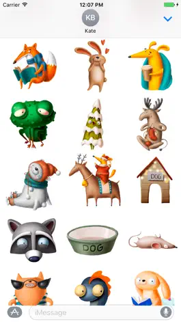 Game screenshot Funny Cute Animals - Emojis mod apk