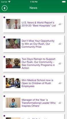 RUSH Staff App screenshot 2