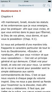 La Bible Commentaires (Bible Commentary in French) screenshot #1 for iPhone