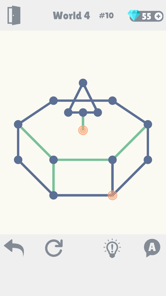 #5. One Touch Drawing - Connect Dots Puzzle (iOS) 由: Wasabi Applications