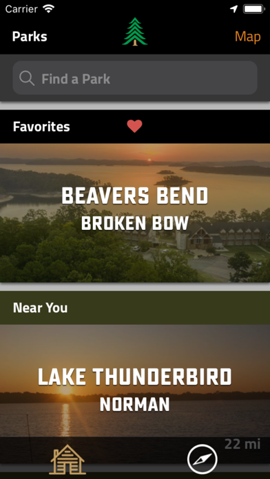 OK State Parks Official Guide Screenshot