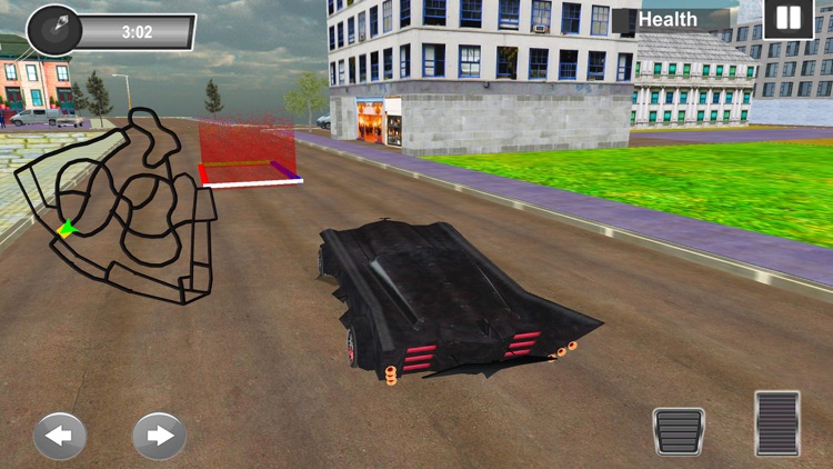 Real Bat Car Driving Simulator – Fast Race on Road screenshot-3