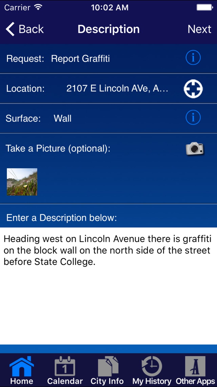 iPhone screenshot