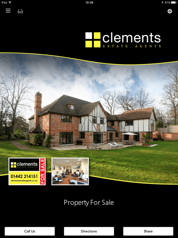 Screenshot #1 for Clements Estate Agents