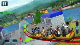 Game screenshot Theme Park Roller Coaster Ride apk